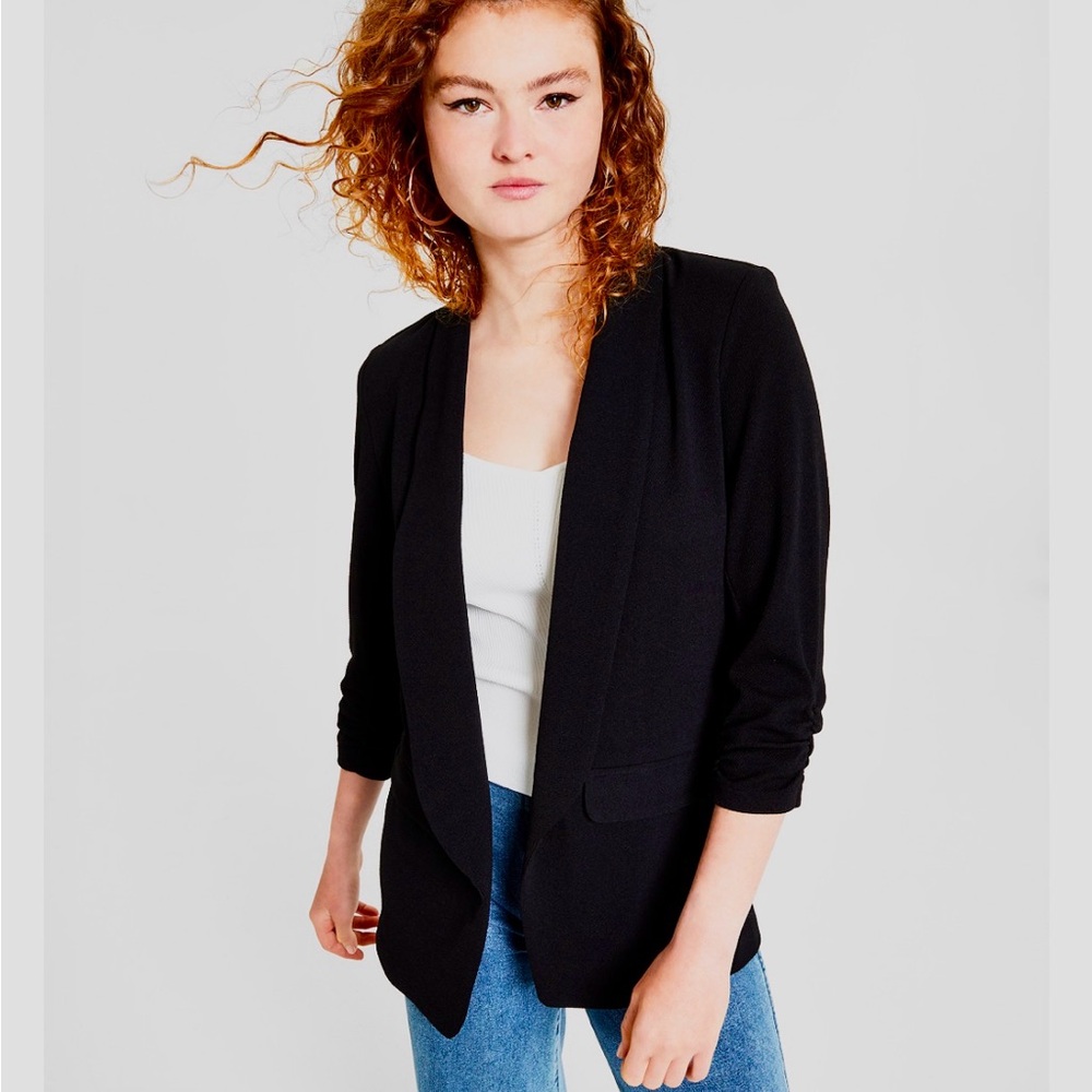Bar Ill
Women's Knit 3/4-Sleeve Boyfriend Blazer, Created for Macy's